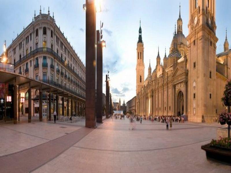 Hotel Pilar Plaza Saragossa Exterior foto