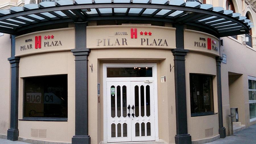 Hotel Pilar Plaza Saragossa Exterior foto