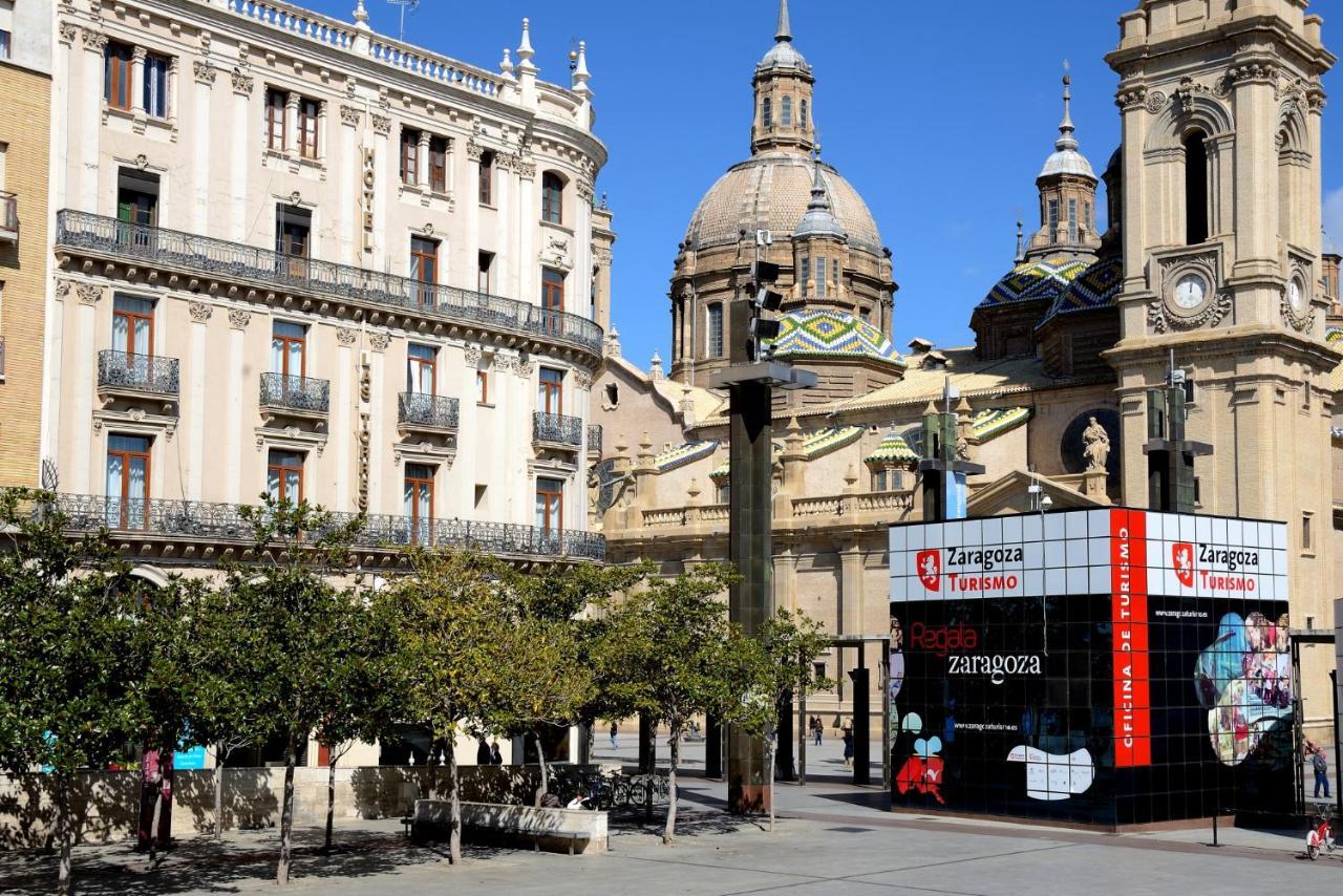 Hotel Pilar Plaza Saragossa Exterior foto