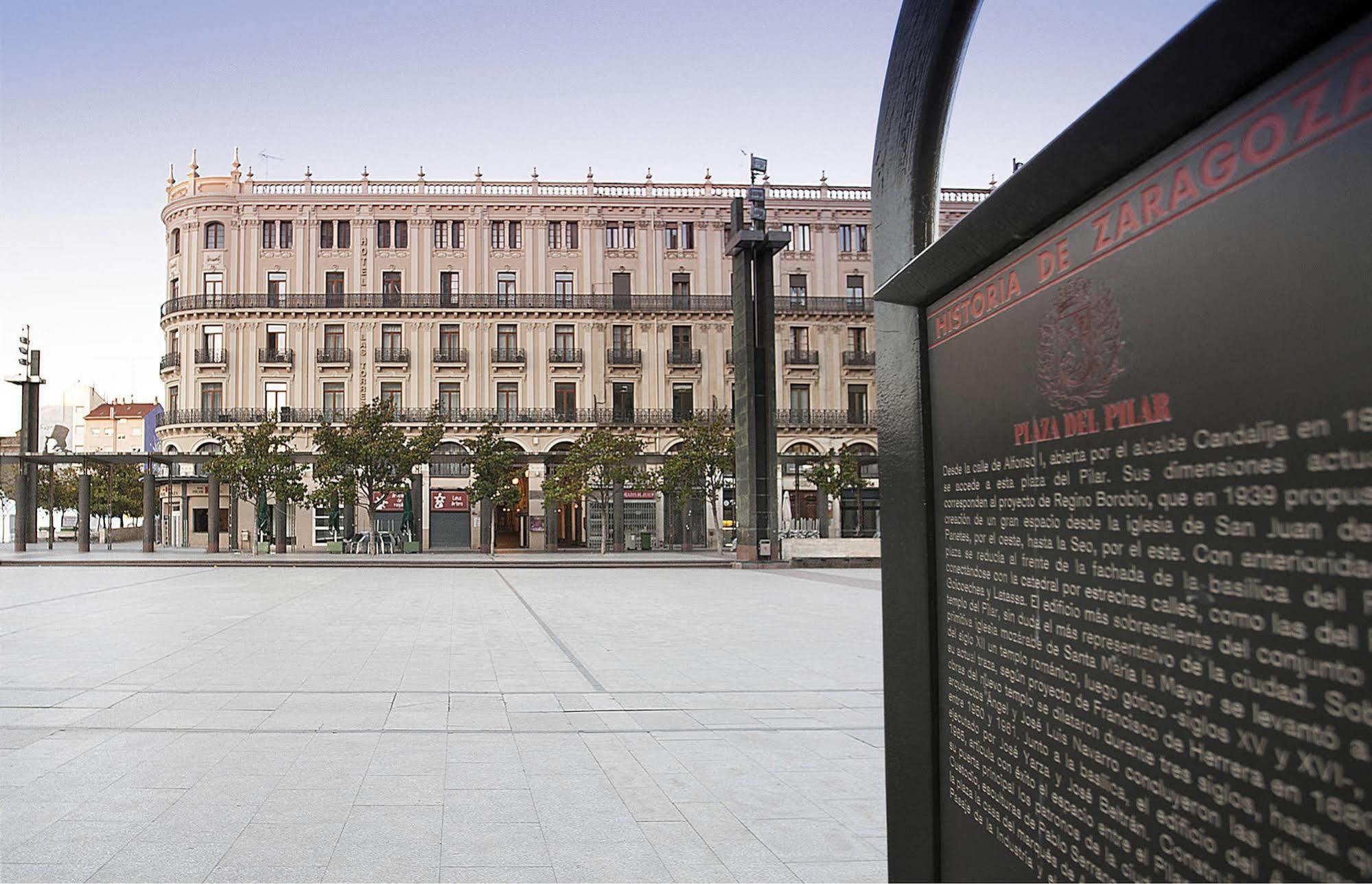 Hotel Pilar Plaza Saragossa Exterior foto